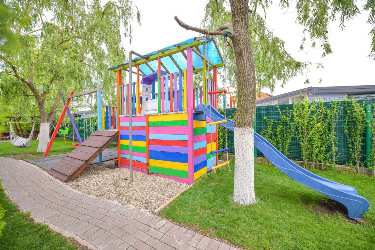 Happy Place - Casuta Galbena Domnesti  Exterior photo